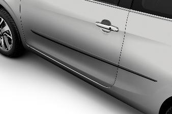Peugeot 208 (Gl. model) - Beskyttelseslister 3 drs