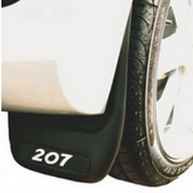 Peugeot 207 5D - Stnklapper m. logo bagved