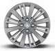 Peugeot 208 (Gl. model) - Aluflg 16" Titane - PRIS PR. STK