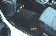 Peugeot 206 - Bundmåttesæt